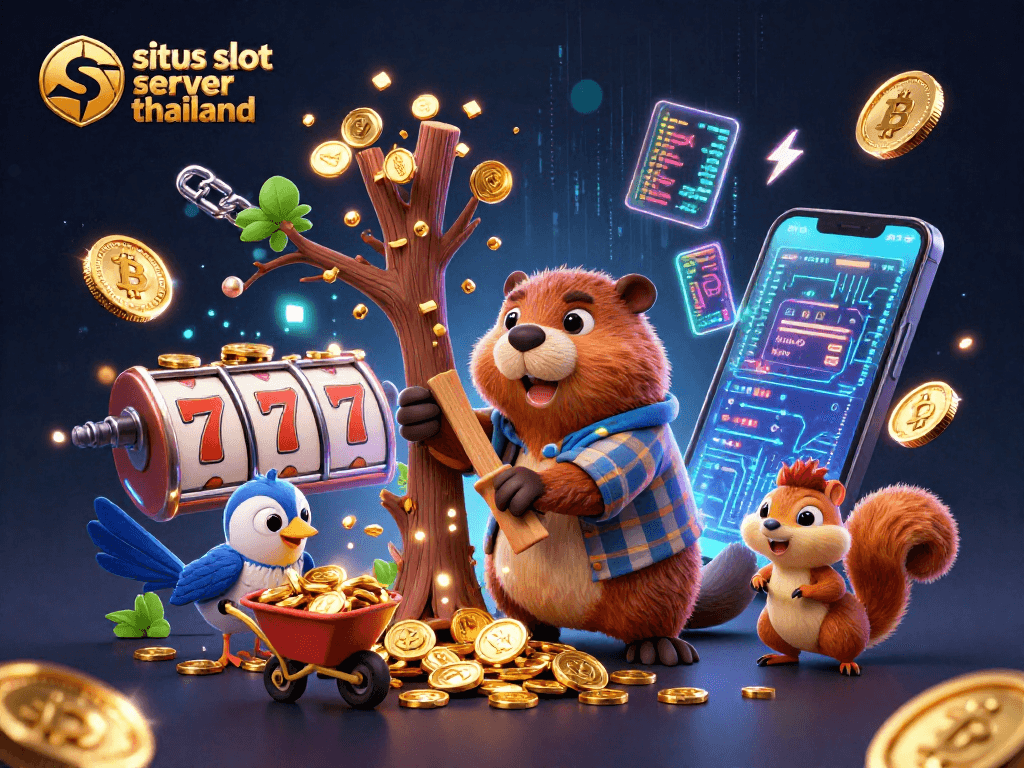Engage with situs slot server thailand's appealing gameplay featuring vibrant characters and slot elements.