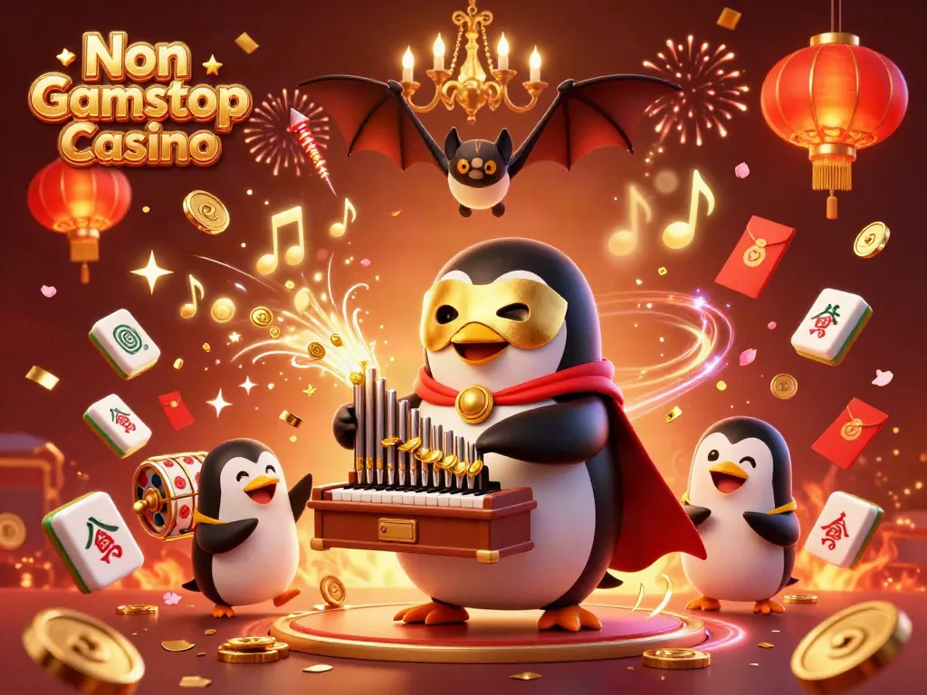 Engage in thrilling gameplay at a Non Gamstop Casino with vibrant visuals and golden rewards.