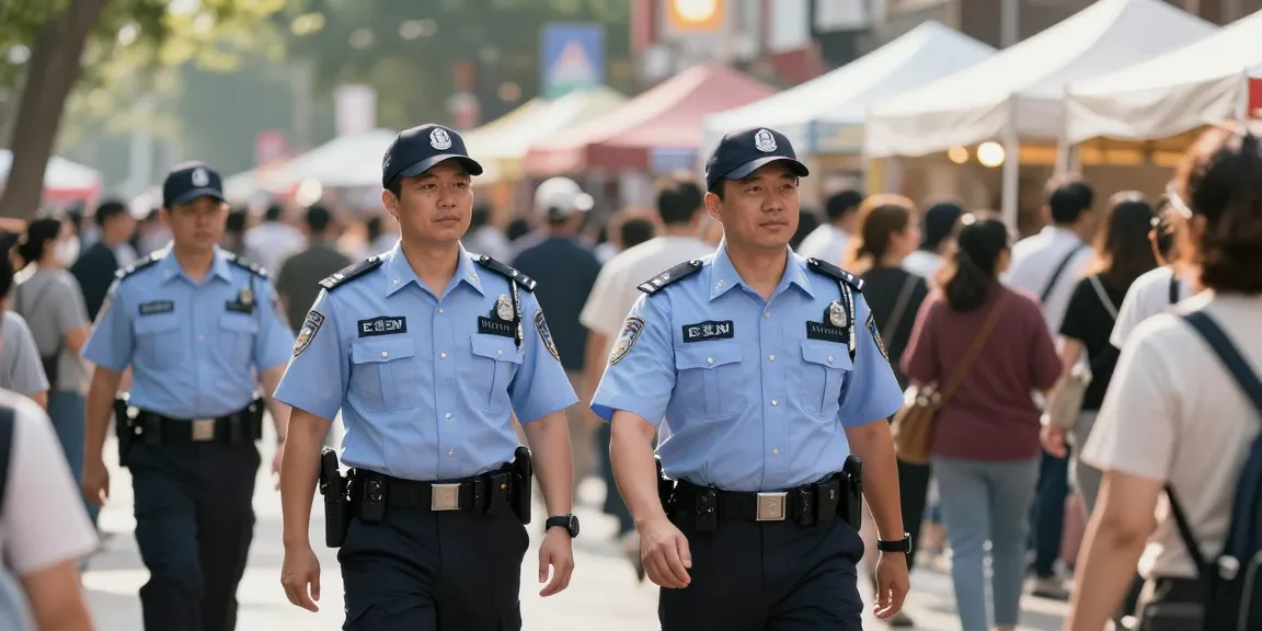 Security Services by certified professionals ensuring safety at community events, showcasing reliability and trust.