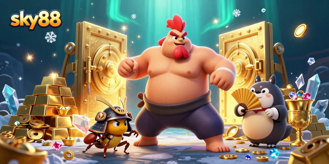 Engage in thrilling gaming action with sky88's exciting casino adventures featuring rich treasures and dynamic characters.