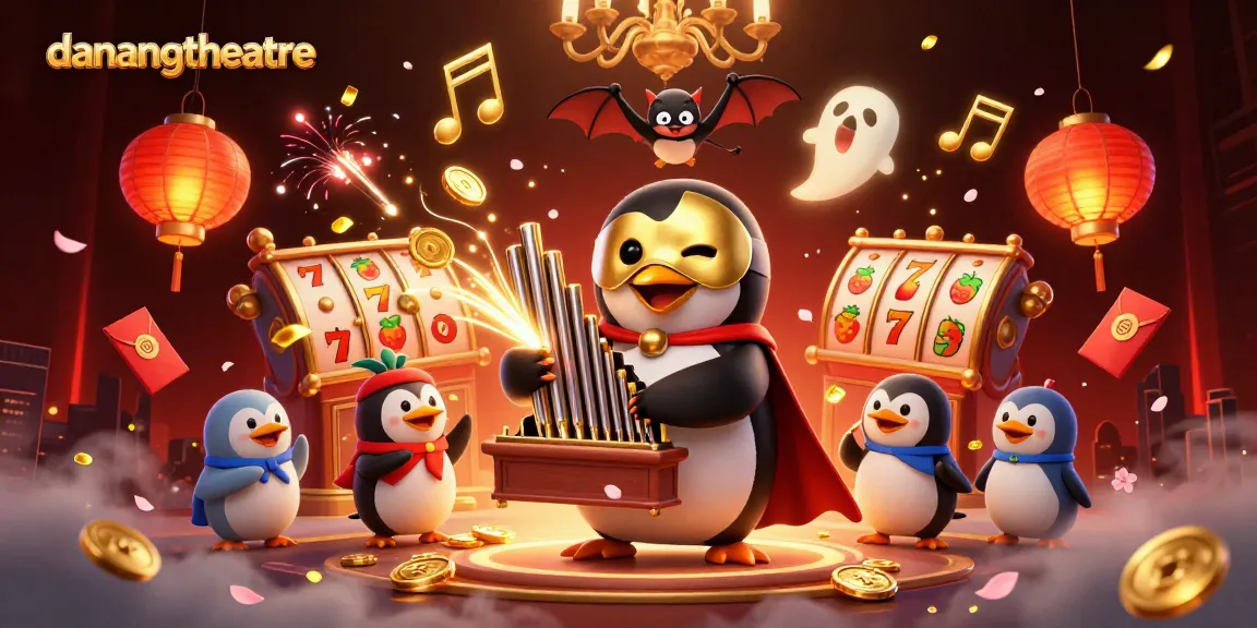Experience the thrill at danangtheatre with our playful casino penguin and lively slot reels.